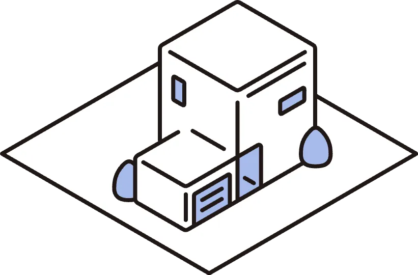 物件タイプ比較のイラスト